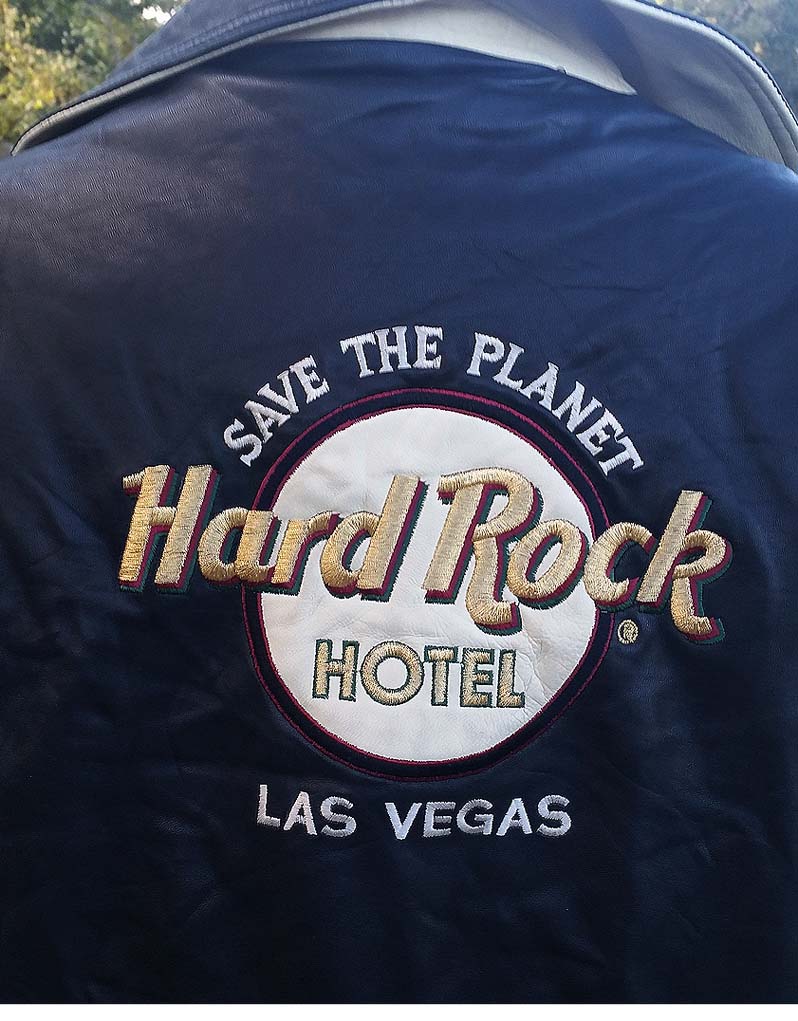 Hard Rock Cafe Leather Jacket