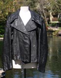 Black Leather Biker Jacket