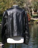 Black Leather Biker Jacket