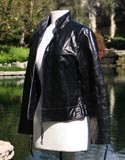 Black Patent Leather Jacket