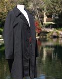 Black London Fog Trench Coat