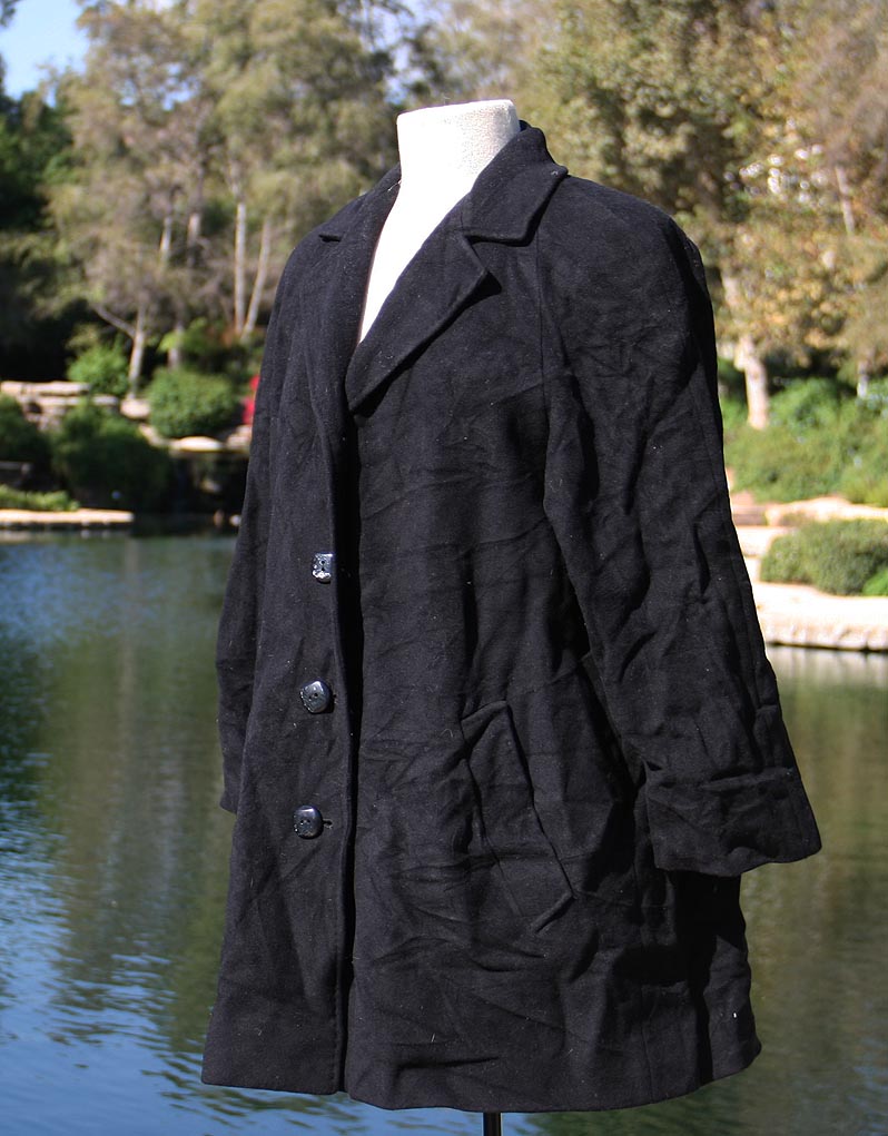 Black Navy P-Coat