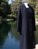 Blue Navy Trench Coat