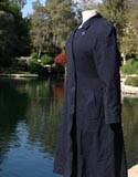 Blue Navy Trench Coat