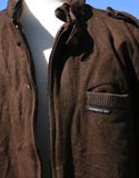 Brown Members Only Winter Jacket