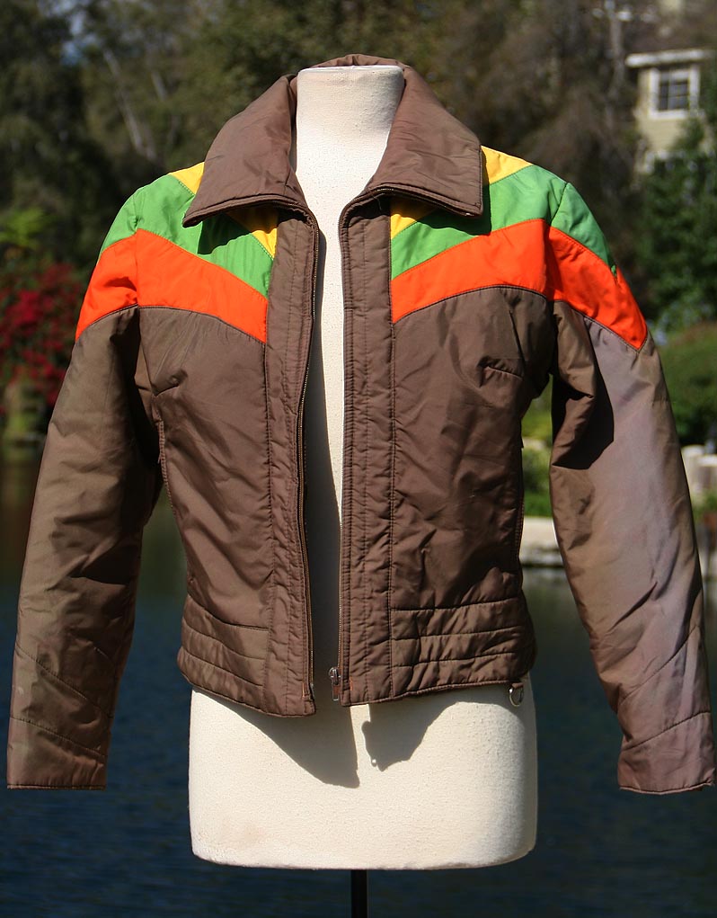 80's Brown Ski Jacket