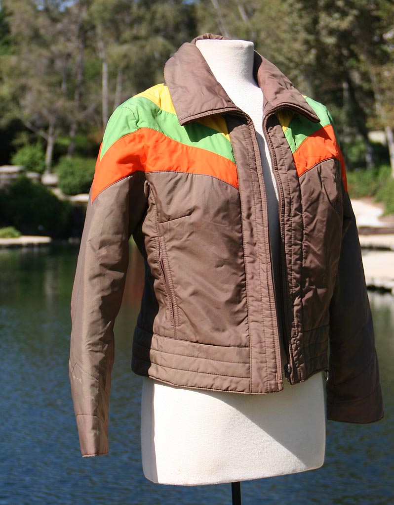 80's Brown Ski Jacket