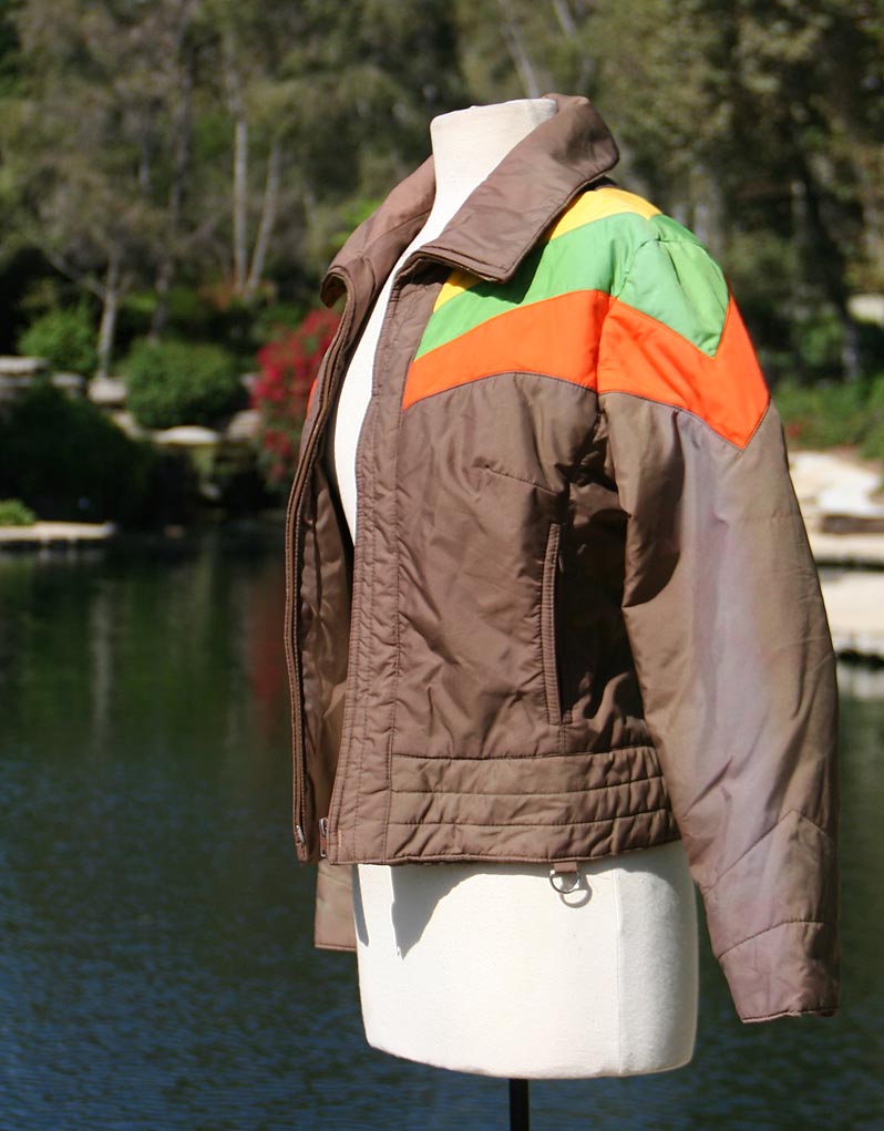 80's Brown Ski Jacket