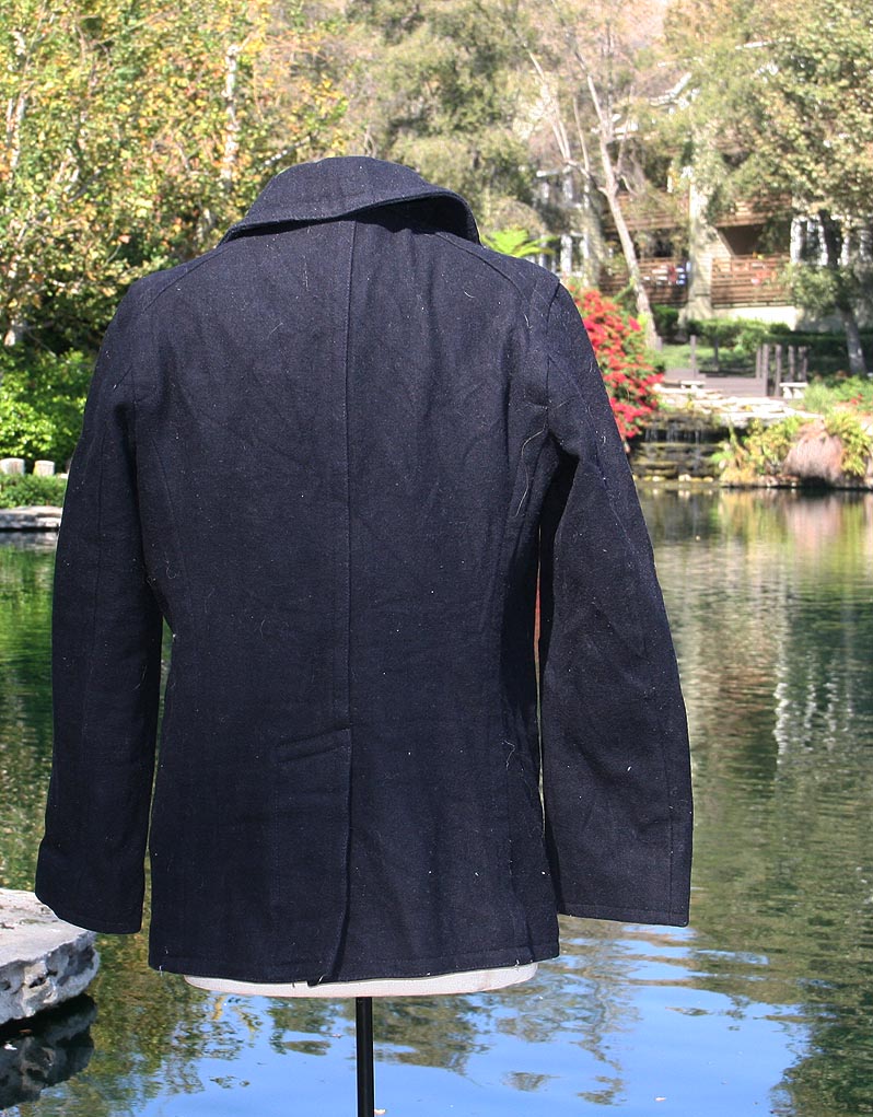 Royal Blue Naval Large P-Coat