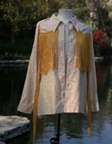 Tan Frill Western Shirt