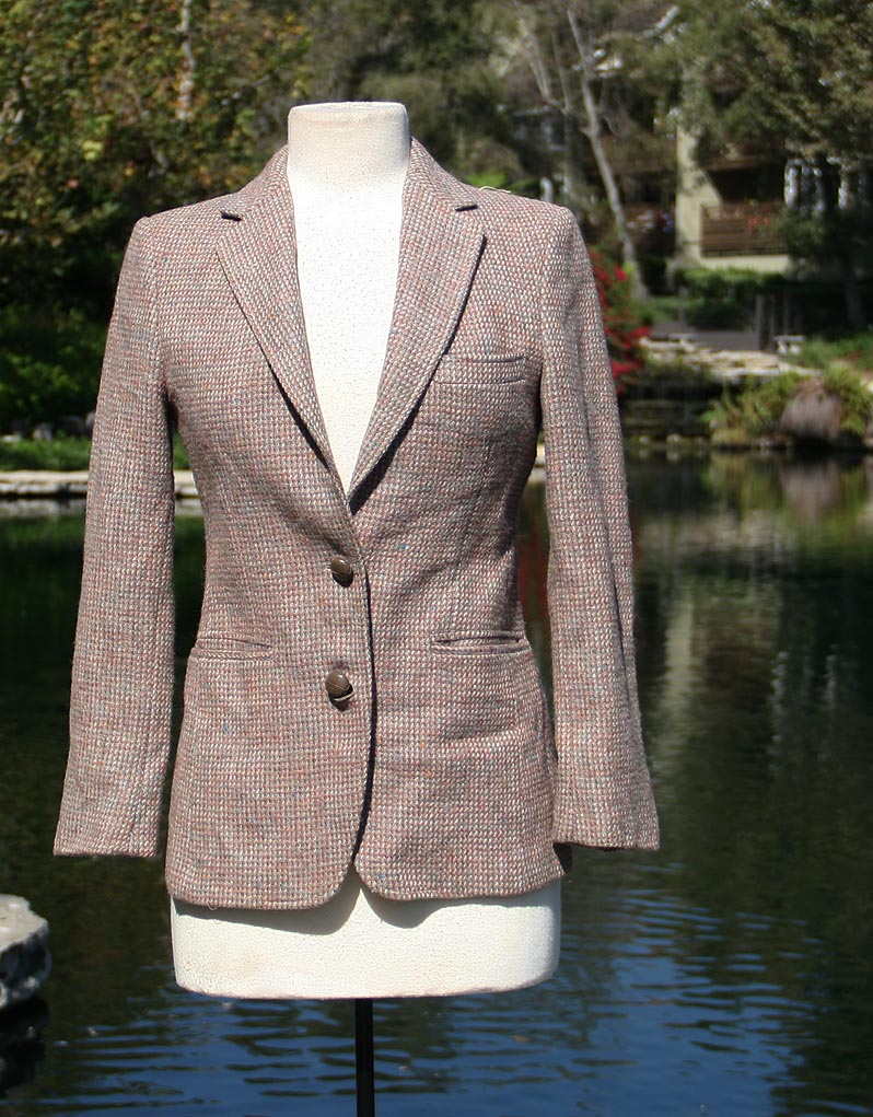 Tan Tweed Blazer