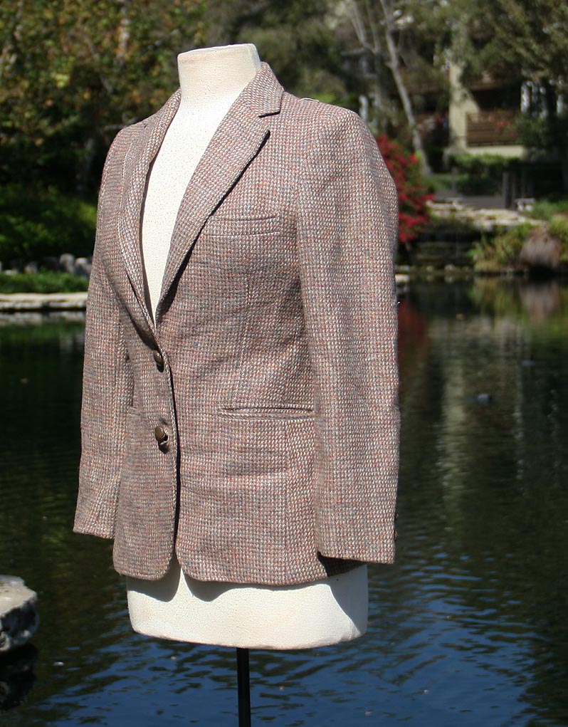 Tan Tweed Blazer