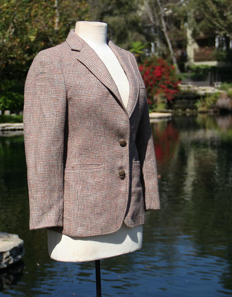 Tan Tweed Blazer