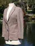 Tan Tweed Blazer