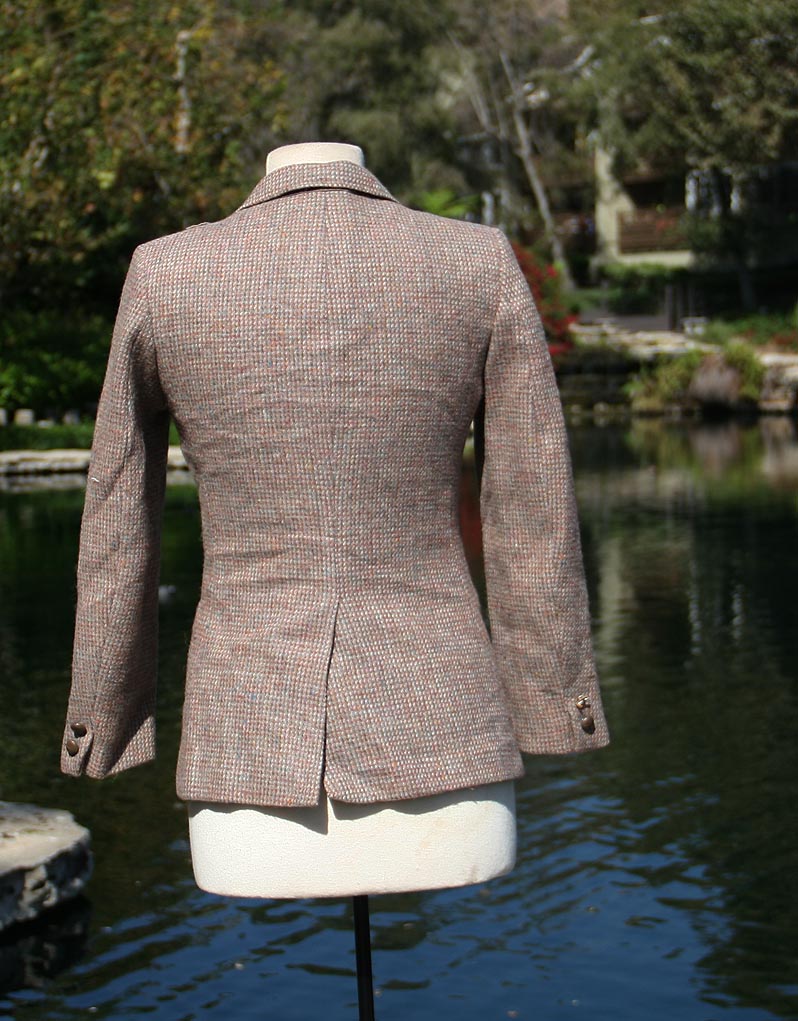 Tan Tweed Blazer