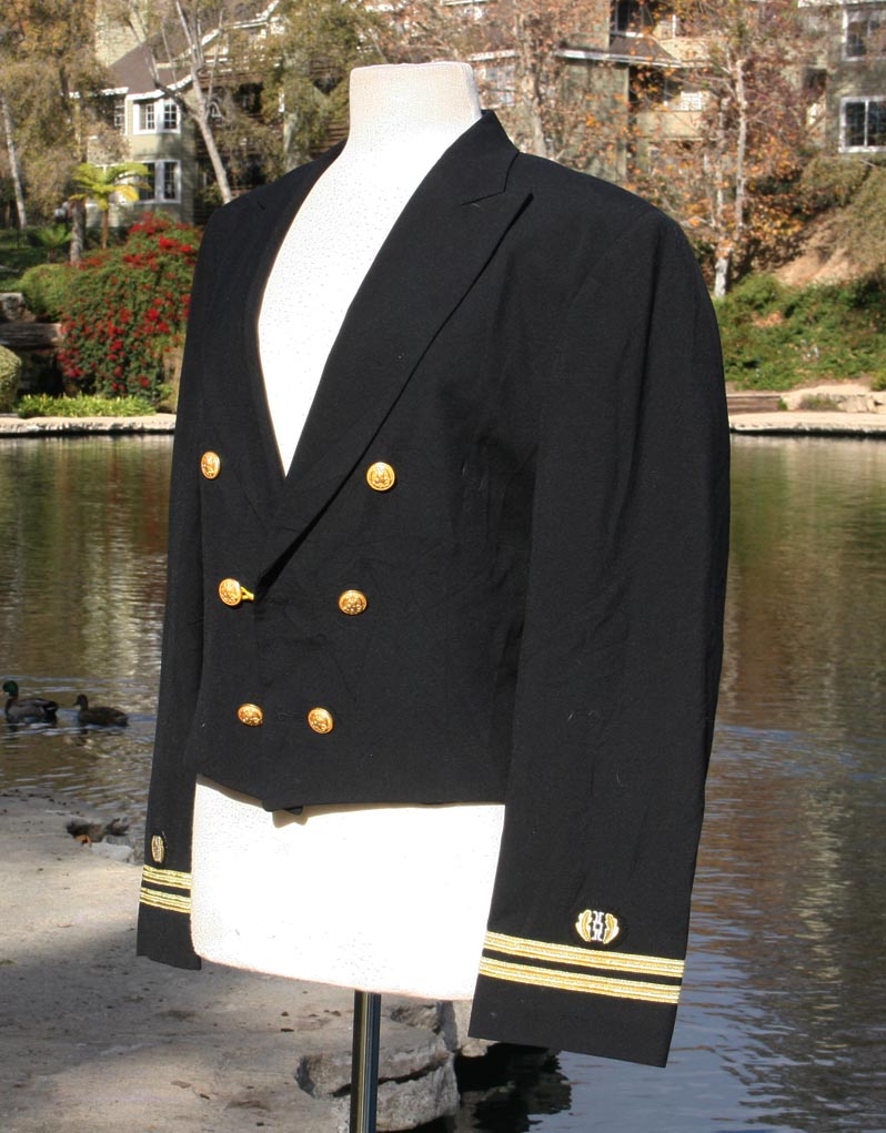 Black Naval Ship Crew Jacket