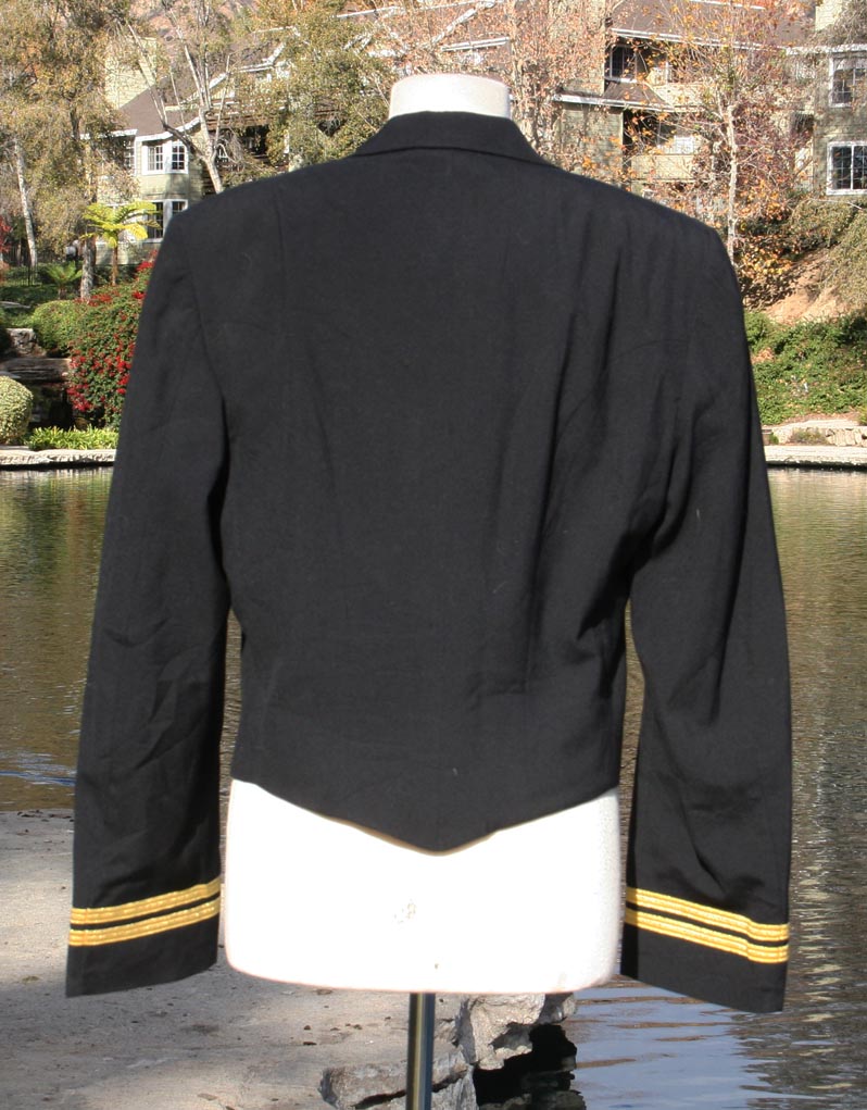 Black Naval Ship Crew Jacket