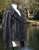 Black Leather Biker Jacket