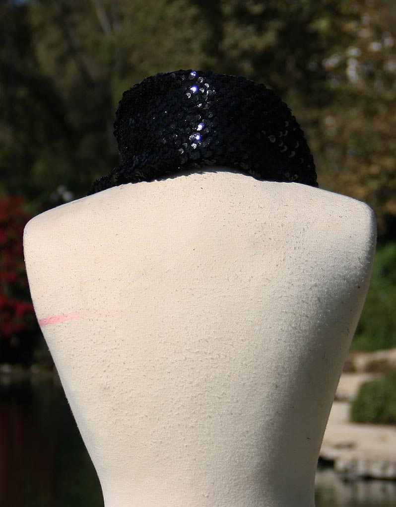 Black Sparkle Neck Wrap