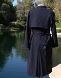 Blue Navy Trench Coat