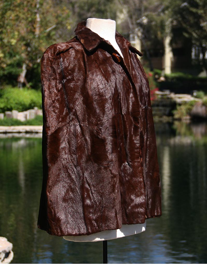 Brown Cow Quarter Length Stole