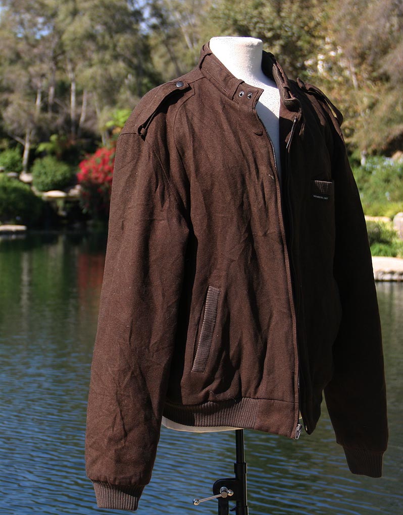 Brown Members Only Winter Jacket