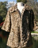 Fur Leapard Pattern Coat