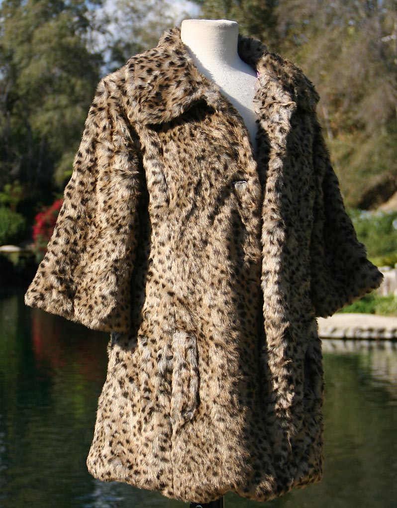 Fur Leapard Pattern Coat