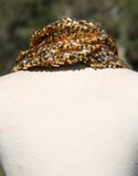 Gold Sparkle Neck Scarf