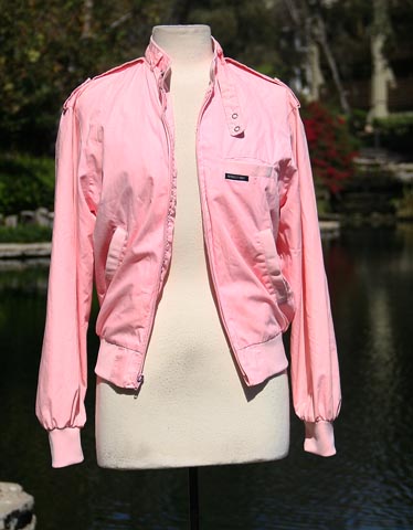 PINK MEMBERS ONLY JACKET