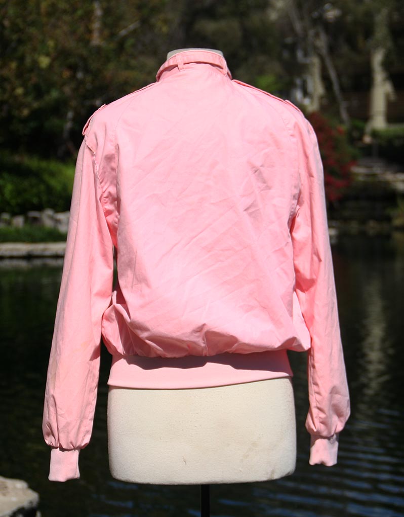 Pink Members Only Jacket