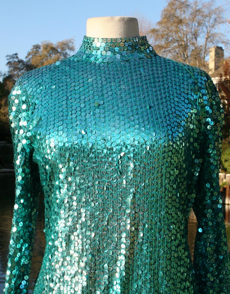 Green Sequin Dress