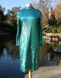 Green Sequin Dress