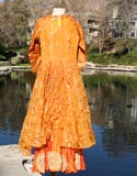 Orange Indian Traditional Dress