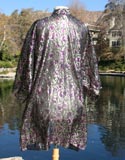 Purple Gray Spotted Shear Robe