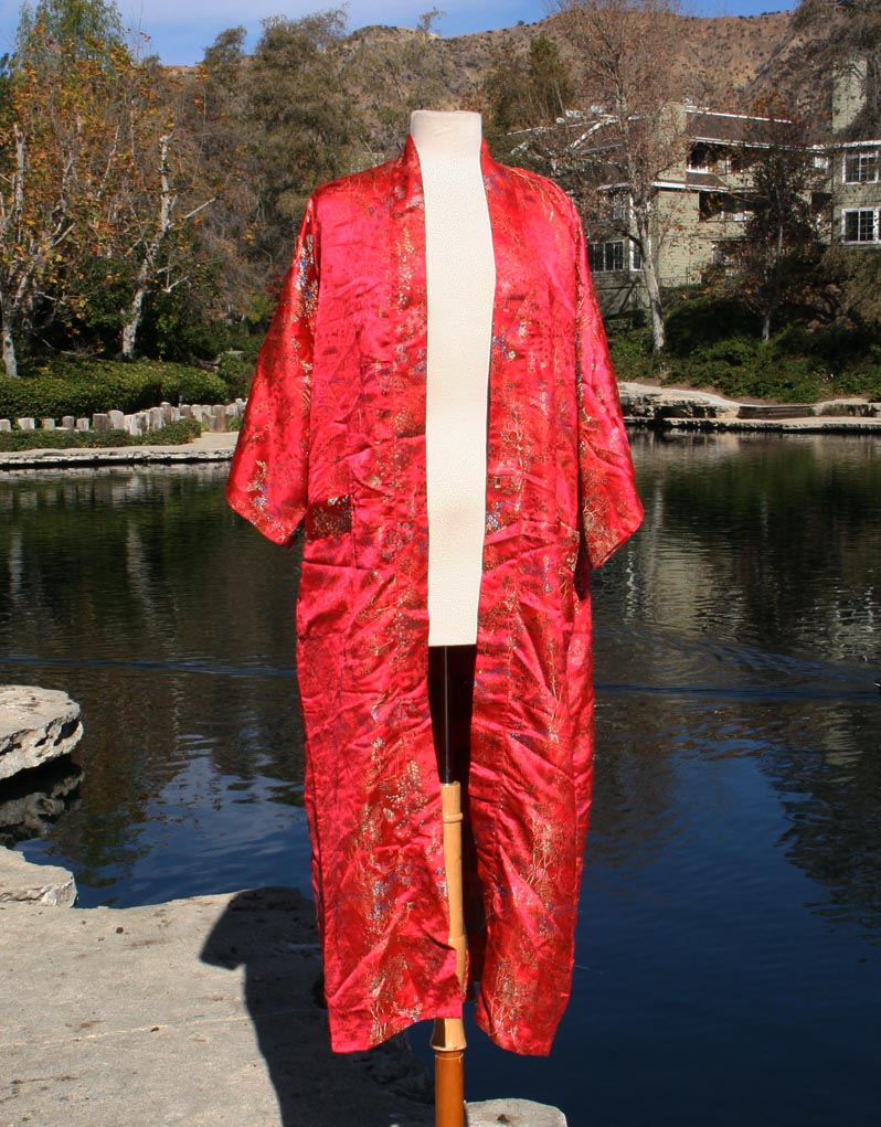 Red Asian Inspired Traditional Robe