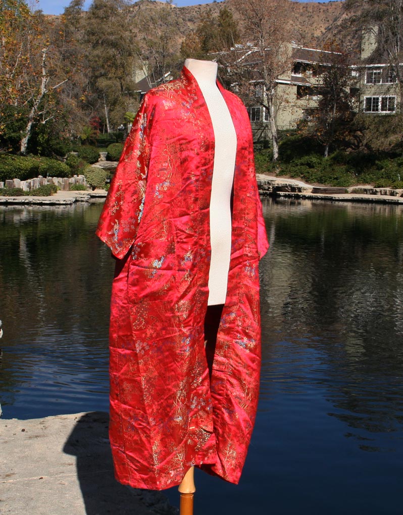 Red Asian Inspired Traditional Robe