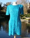 Teal Sparkle Dress