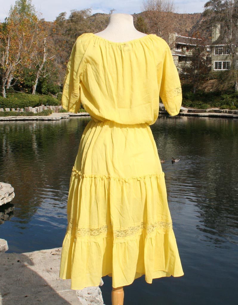 Yellow Sun Dress