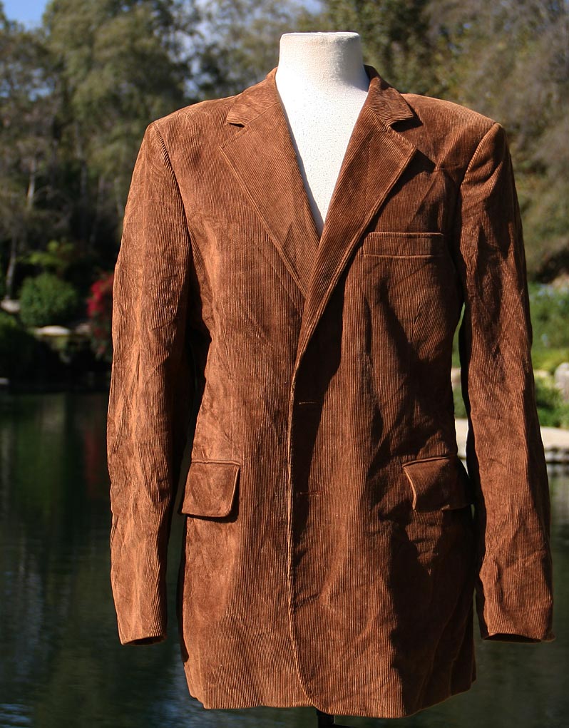 Brown Cordaroy Blazer