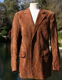 Brown Cordaroy Blazer