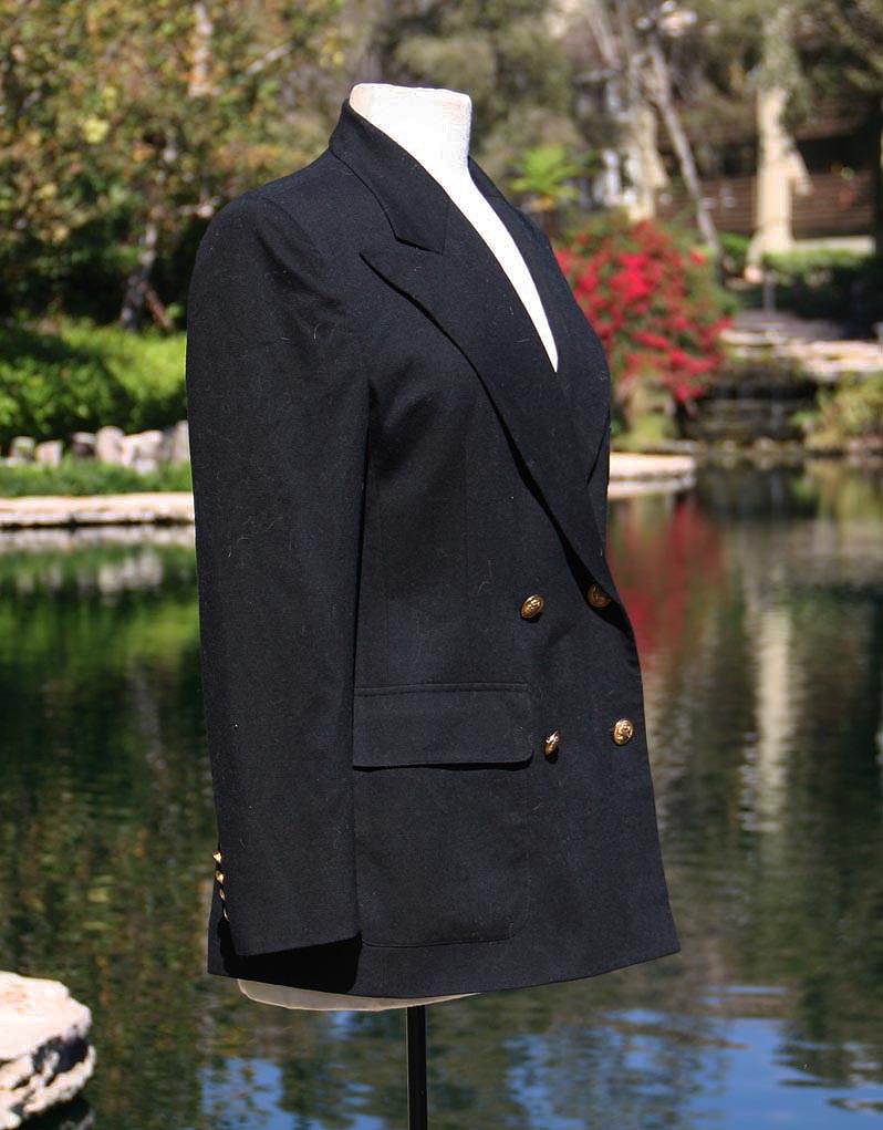 Ralph Lauren Blue Polo Rider Style Blazer