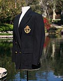 Ralph Lauren Blue Polo Rider Style Blazer