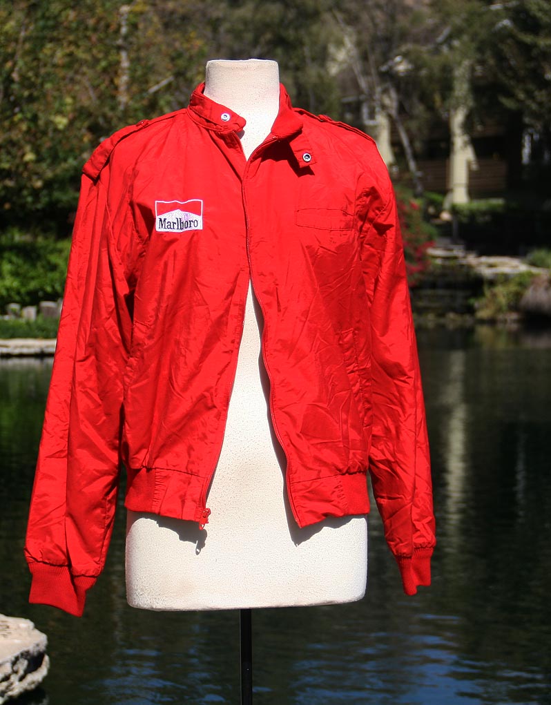 Red Marlboro Member Only Style Jacket