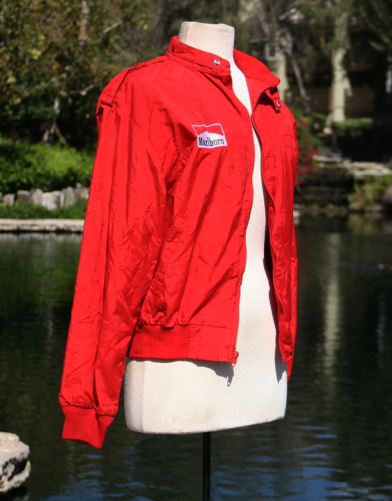 Red Marlboro Member Only Style Jacket