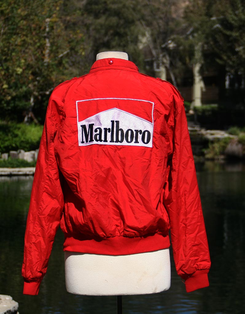 Red Marlboro Member Only Style Jacket