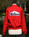 Red Marlboro Member Only Style Jacket