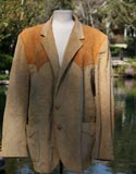 Tan Cordaroys Suede Showers Arm Patcher Blazer