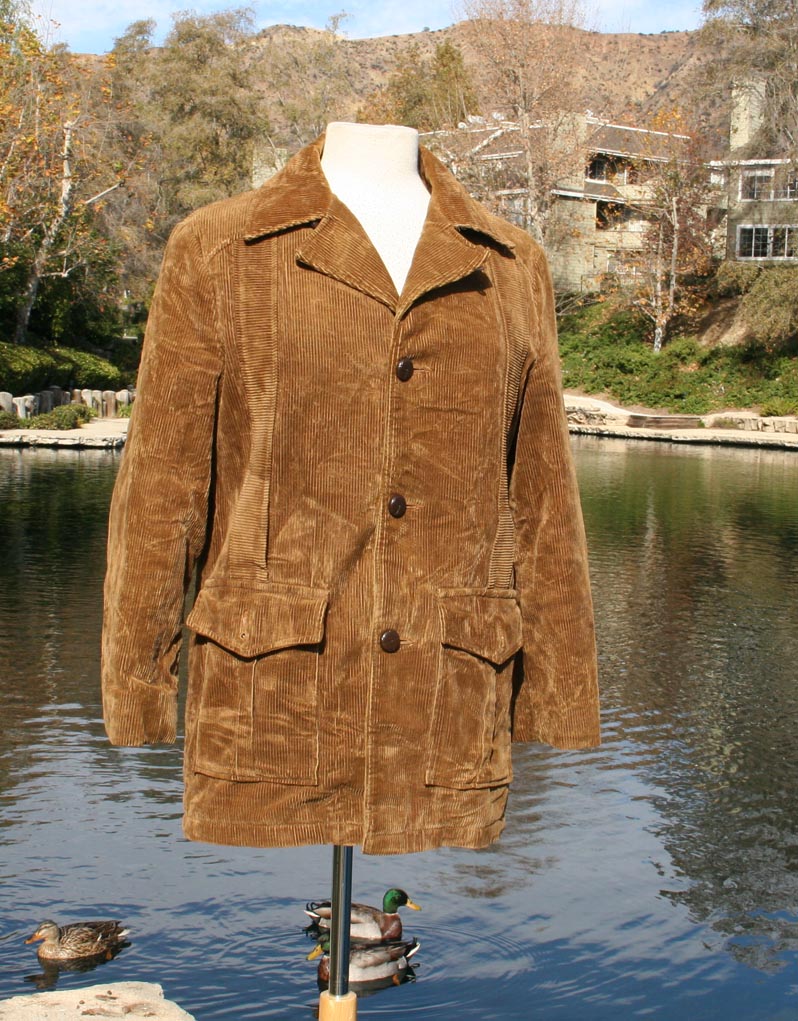 Brown Dark Corduroy Jacket