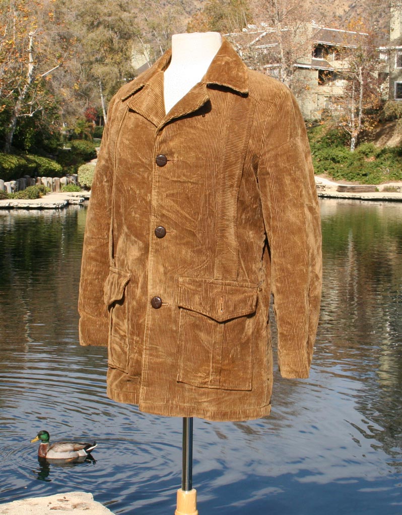 Brown Dark Corduroy Jacket
